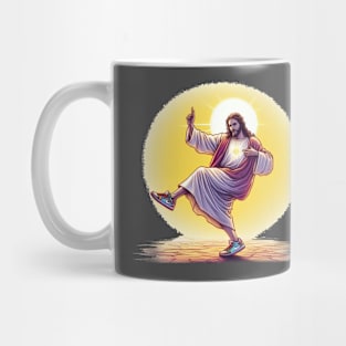 Jesus Gospel Music Retro Mug